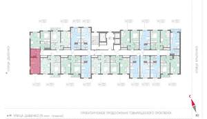 Студия квартира, вторичка, 22м2, 4/22 этаж