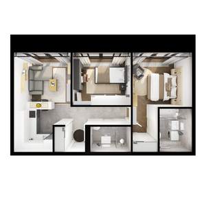 2-к квартира, вторичка, 54м2, 9/9 этаж
