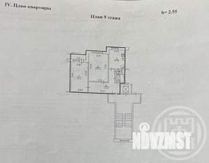 2-к квартира, вторичка, 61м2, 9/10 этаж