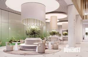 1-к квартира, строящийся дом, 35м2, 6/22 этаж