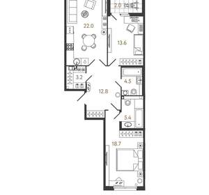 2-к квартира, вторичка, 80м2, 2/9 этаж