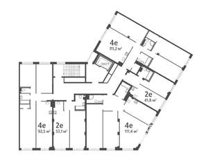 3-к квартира, вторичка, 94м2, 4/8 этаж