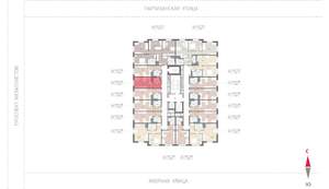 Студия квартира, вторичка, 22м2, 9/12 этаж