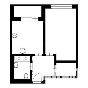1-к квартира, вторичка, 34м2, 2/24 этаж