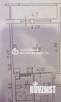 Студия квартира, вторичка, 25м2, 4/4 этаж