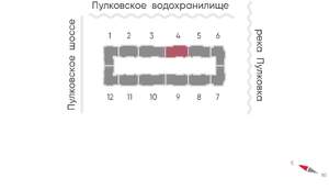 Студия квартира, вторичка, 26м2, 2/4 этаж