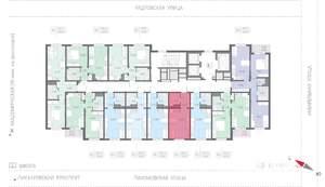 Студия квартира, вторичка, 21м2, 20/22 этаж