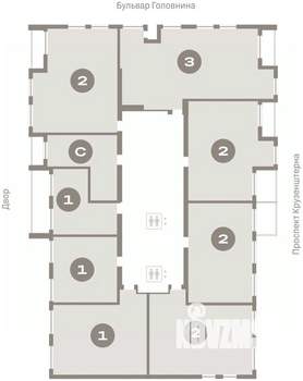 Студия квартира, вторичка, 35м2, 8/16 этаж