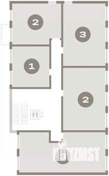 2-к квартира, вторичка, 64м2, 5/8 этаж