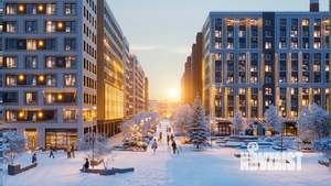 1-к квартира, строящийся дом, 39м2, 3/10 этаж