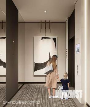 1-к квартира, строящийся дом, 44м2, 1/10 этаж