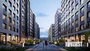 1-к квартира, строящийся дом, 38м2, 9/10 этаж