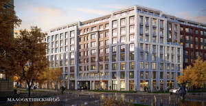 2-к квартира, строящийся дом, 75м2, 2/9 этаж