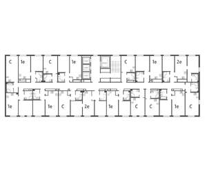 2-к квартира, вторичка, 53м2, 5/25 этаж