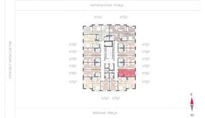 Студия квартира, вторичка, 23м2, 4/12 этаж