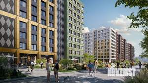 2-к квартира, строящийся дом, 63м2, 8/10 этаж
