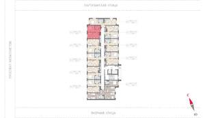 1-к квартира, вторичка, 36м2, 8/10 этаж