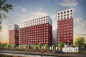 1-к квартира, строящийся дом, 30м2, 11/13 этаж