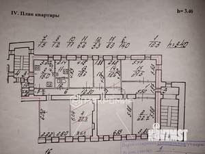 6-к квартира, вторичка, 230м2, 2/4 этаж