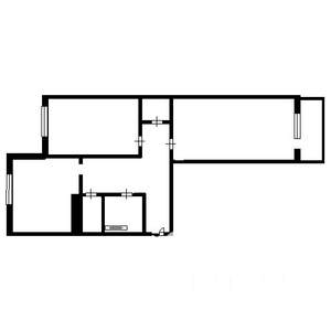 2-к квартира, вторичка, 55м2, 7/10 этаж