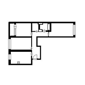 3-к квартира, вторичка, 74м2, 9/10 этаж