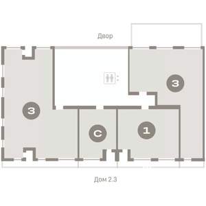Студия квартира, вторичка, 35м2, 2/7 этаж