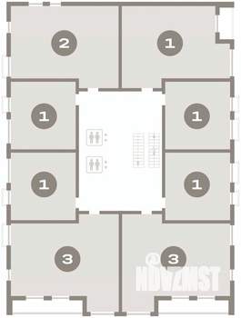 1-к квартира, вторичка, 40м2, 7/30 этаж