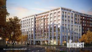 2-к квартира, строящийся дом, 90м2, 8/9 этаж