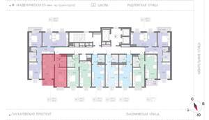 1-к квартира, вторичка, 39м2, 12/20 этаж