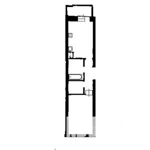 1-к квартира, вторичка, 43м2, 7/10 этаж