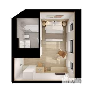 Студия квартира, вторичка, 22м2, 9/15 этаж