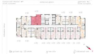 1-к квартира, вторичка, 33м2, 5/24 этаж