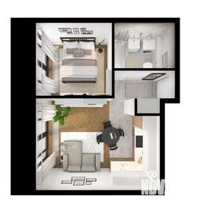 1-к квартира, вторичка, 34м2, 9/9 этаж