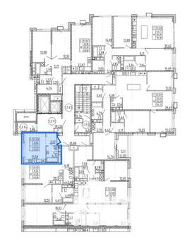 Студия квартира, вторичка, 24м2, 3/11 этаж