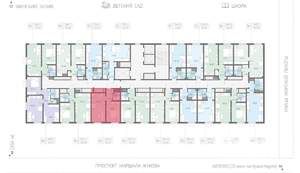 1-к квартира, вторичка, 35м2, 21/22 этаж