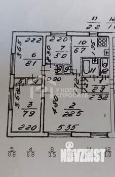 4-к квартира, вторичка, 59м2, 2/5 этаж