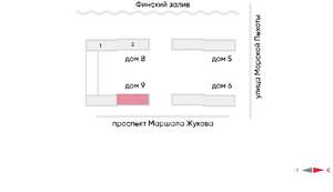 2-к квартира, вторичка, 47м2, 7/23 этаж