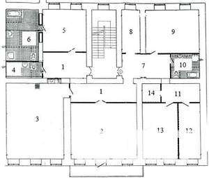 6-к квартира, вторичка, 302м2, 2/4 этаж