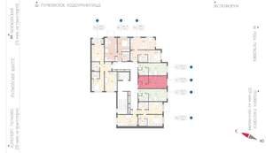 Студия квартира, вторичка, 22м2, 2/4 этаж