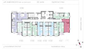 Студия квартира, вторичка, 24м2, 3/20 этаж