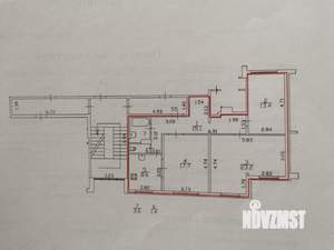 3-к квартира, вторичка, 83м2, 4/5 этаж