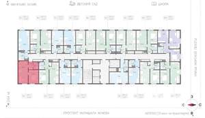 1-к квартира, вторичка, 37м2, 22/23 этаж