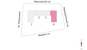 1-к квартира, вторичка, 38м2, 9/12 этаж