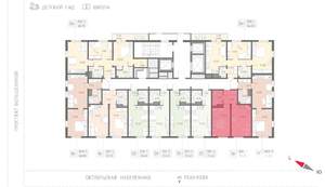 1-к квартира, вторичка, 37м2, 12/25 этаж