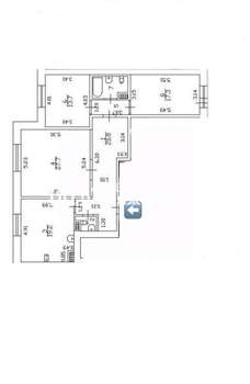 3-к квартира, вторичка, 109м2, 7/8 этаж