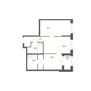 2-к квартира, вторичка, 63м2, 11/24 этаж