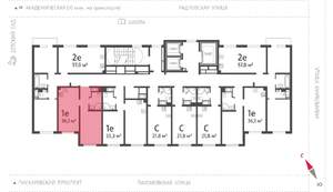 1-к квартира, вторичка, 36м2, 13/20 этаж