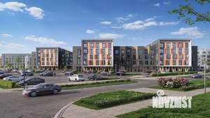 1-к квартира, строящийся дом, 40м2, 5/5 этаж