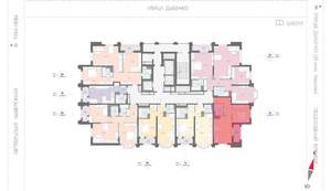 1-к квартира, вторичка, 41м2, 12/23 этаж