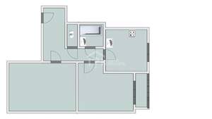 2-к квартира, вторичка, 53м2, 2/5 этаж